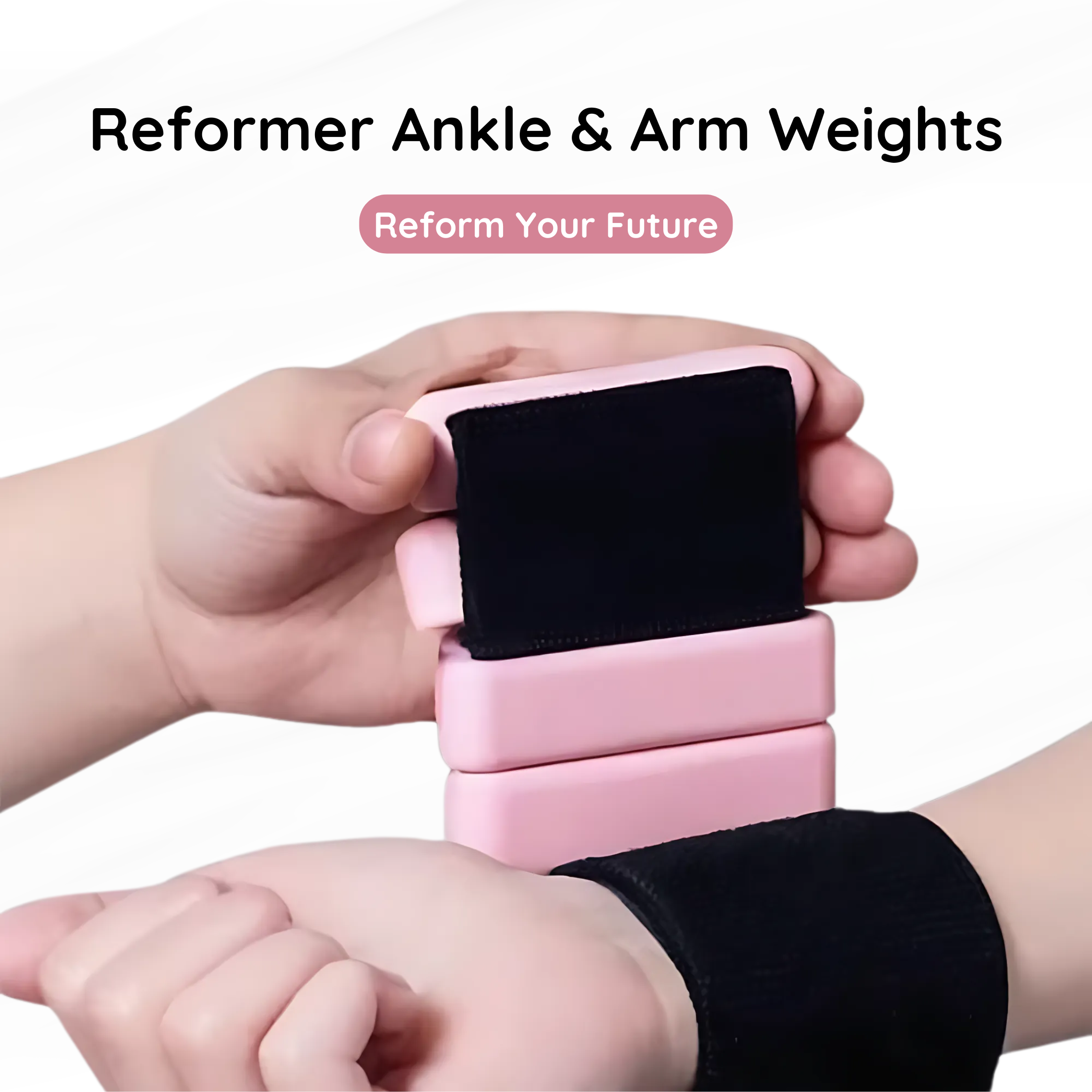 Reformer Ankle & Wrist Weight Set - Light in Looks, Heavy on Results